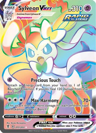 Sylveon VMAX (Secret) 211  - Holofoil - Secret Rare