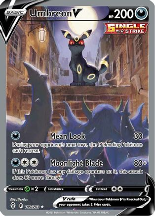 Umbreon V (Alternate Full Art) 189  - Holofoil - Ultra Rare