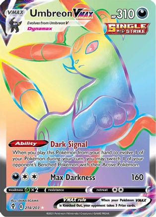 Umbreon VMAX (Secret) 214  - Holofoil - Secret Rare