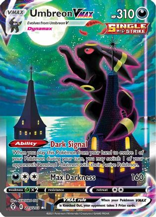 Umbreon VMAX (Alternate Art Secret) 215  - Holofoil - Secret Rare