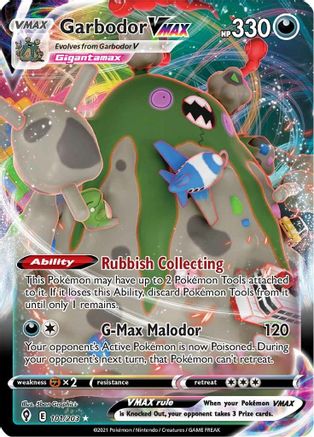 Garbodor VMAX 101  - Holofoil - Ultra Rare