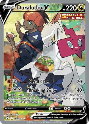 Duraludon V (Alternate Full Art) 198  - Holofoil - Ultra Rare