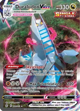 Duraludon VMAX (Alternate Art Secret) 220  - Holofoil - Secret Rare