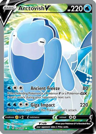 Arctovish V (Full Art) 176  - Holofoil - Ultra Rare