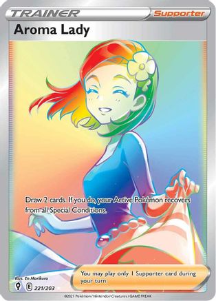 Aroma Lady (Secret) 221  - Holofoil - Secret Rare