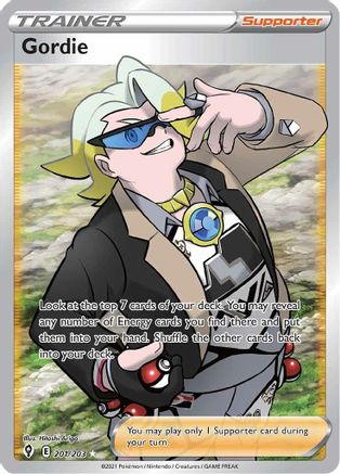 Gordie (Full Art) 201  - Holofoil - Ultra Rare