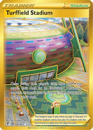 Turffield Stadium (Secret) 234  - Holofoil - Secret Rare