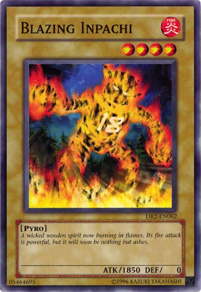 Blazing Inpachi (DR2-EN062) - Common