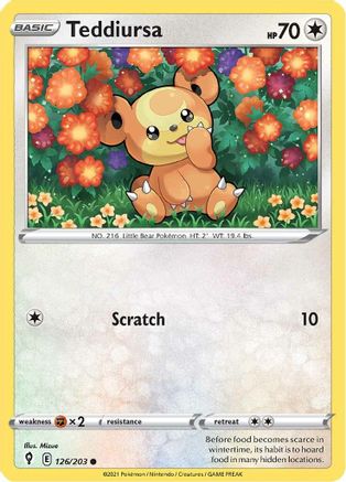 Teddiursa 126  - Common