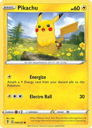Pikachu 049  - Common