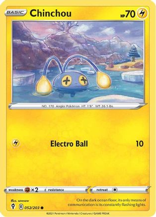 Chinchou 052  - Common