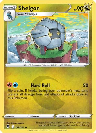 Shelgon 108  - Uncommon