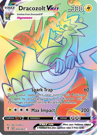 Dracozolt VMAX (Secret) 210  - Holofoil - Secret Rare