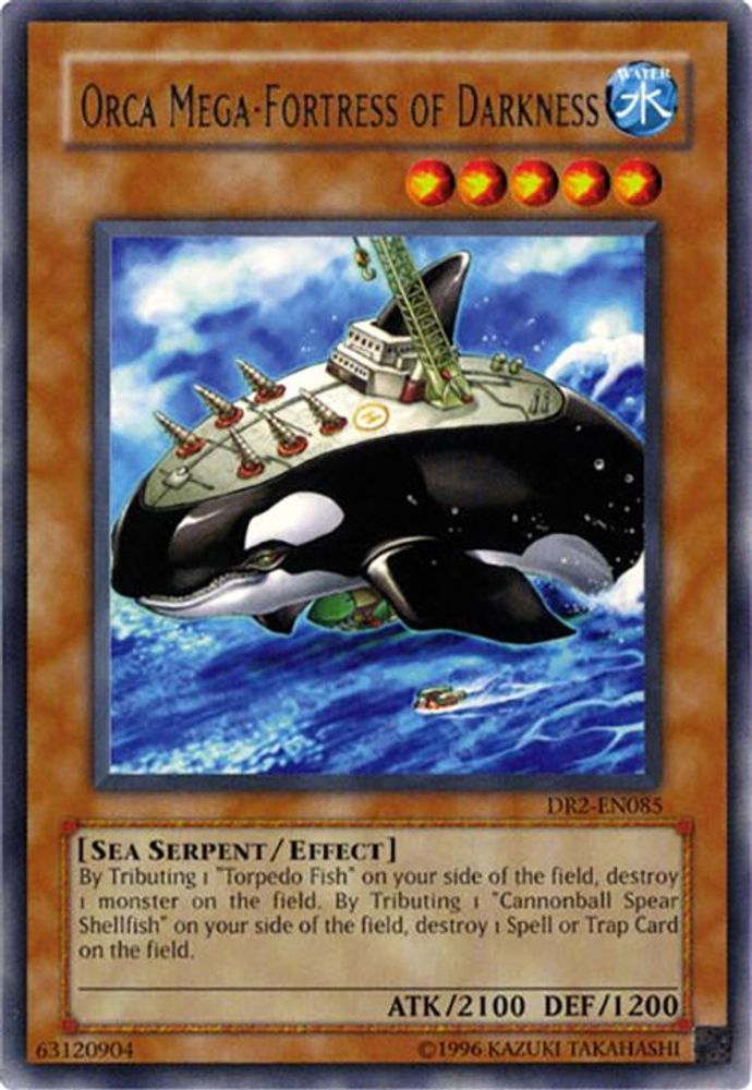 Orca Mega-Fortress of Darkness (DR2-EN085) - Rare