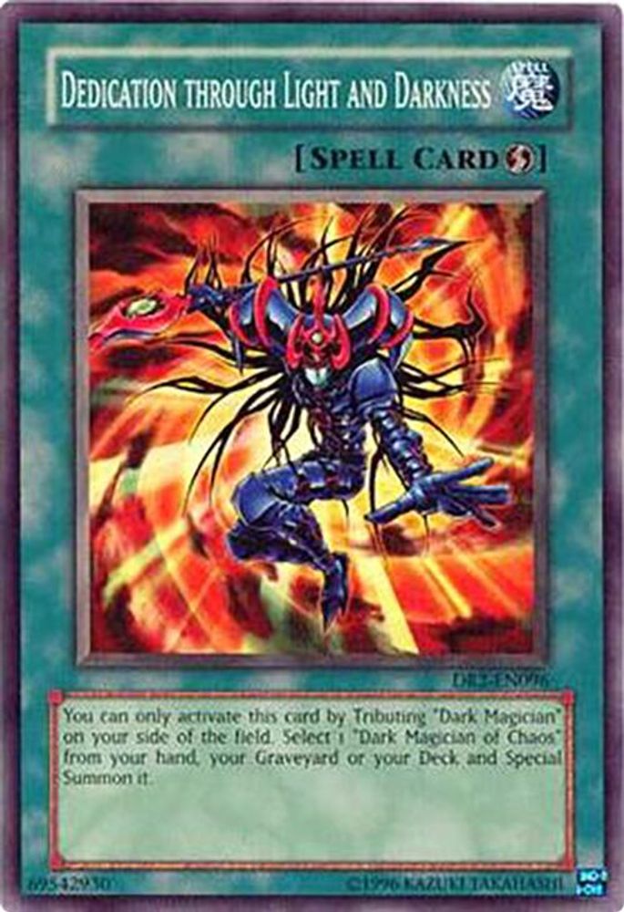 Dedication through Light and Darkness (DR2-EN096) - Super Rare
