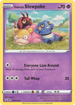 Galarian Slowpoke SWSH126  - Holofoil - Promo