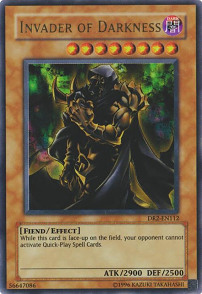 Invader of Darkness (DR2-EN112) - Ultra Rare