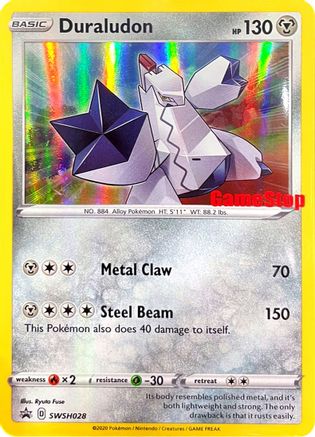 Duraludon (Gamestop Exclusive) SWSH028  - Holofoil - Promo