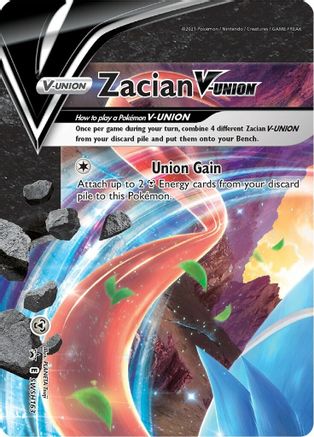 Zacian V-UNION - SWSH163  - Holofoil - Promo