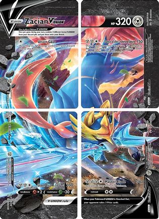 Zacian V-UNION [Set of 4]  - Holofoil - Promo