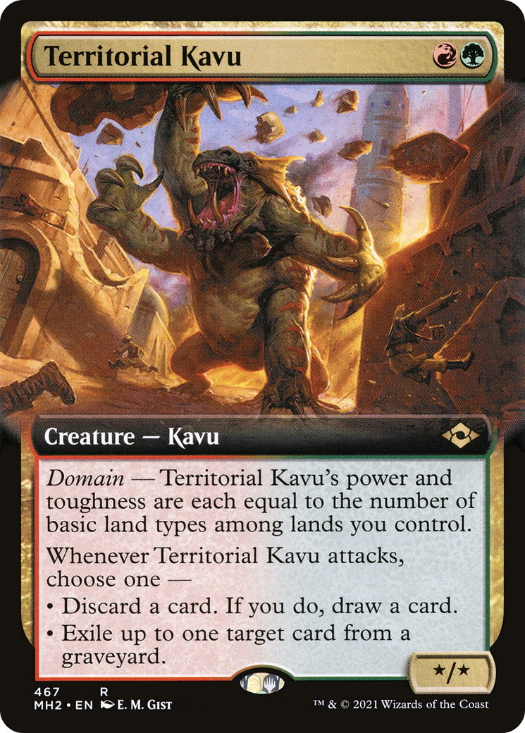 Kavu territorial (Art étendu) [Horizons modernes 2] 