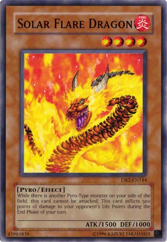 Solar Flare Dragon (DR2-EN144) - Common