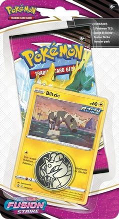 Pokemon - Fusion Strike Single Pack Blister [Blitzle]