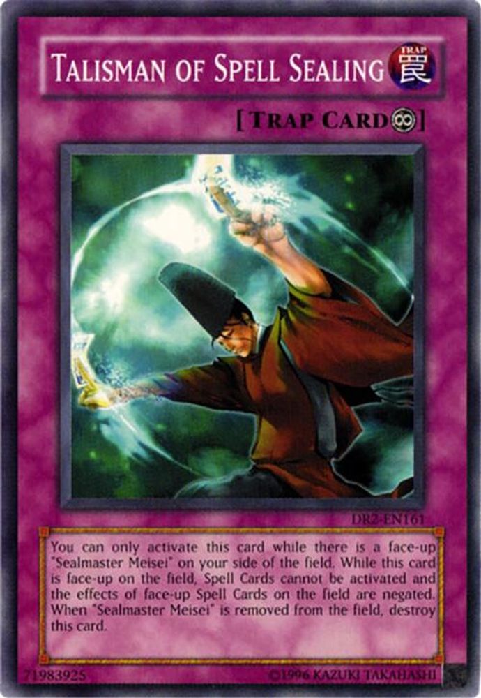 Talisman of Spell Sealing (DR2-EN161) - Common