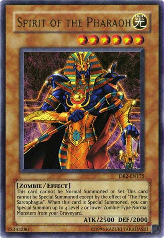 Esprit du Pharaon [DR2-EN175] Ultra Rare 