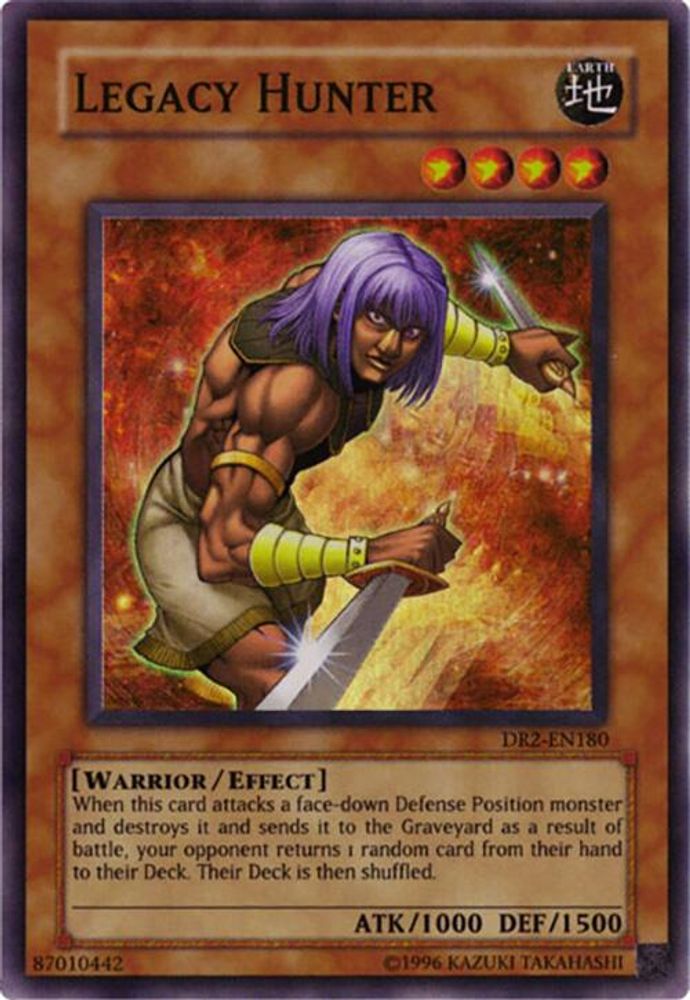 Legacy Hunter (DR2-EN180) - Super Rare