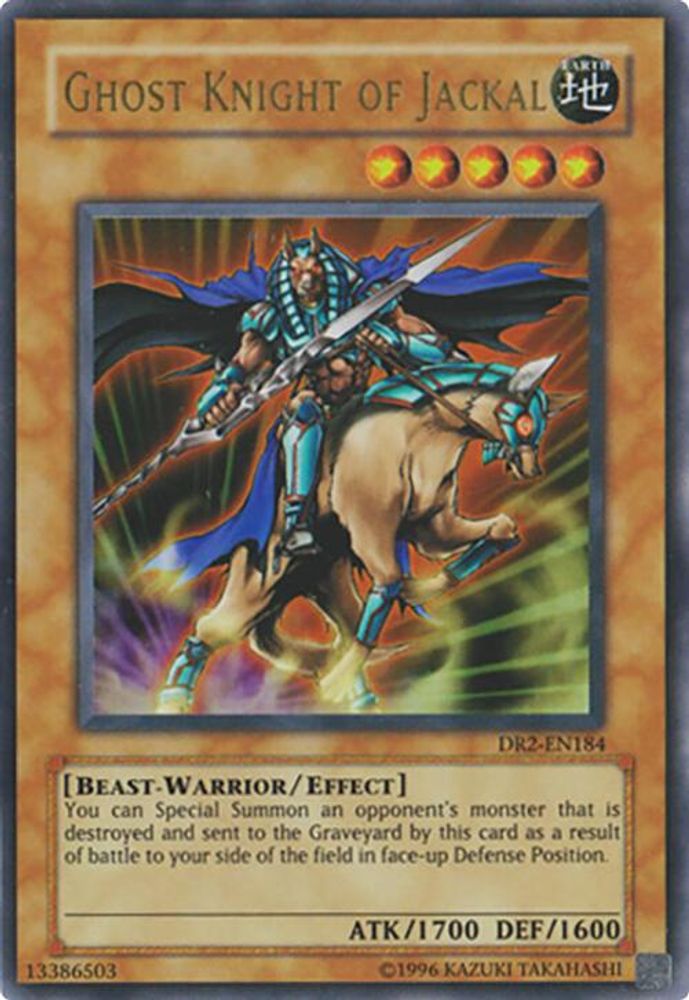 Ghost Knight of Jackal (DR2-EN184) - Ultra Rare