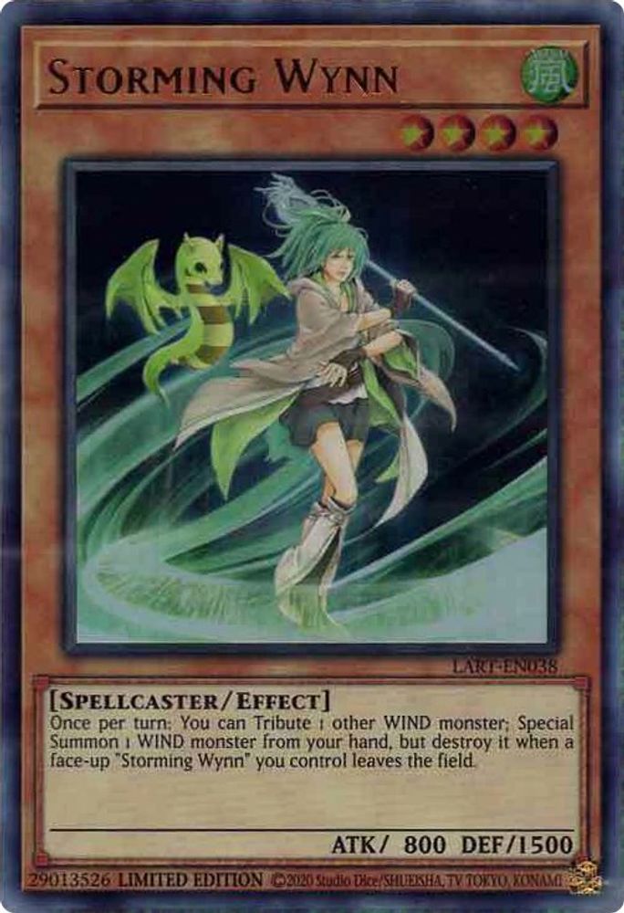 Storming Wynn (LART-EN038) - Ultra Rare