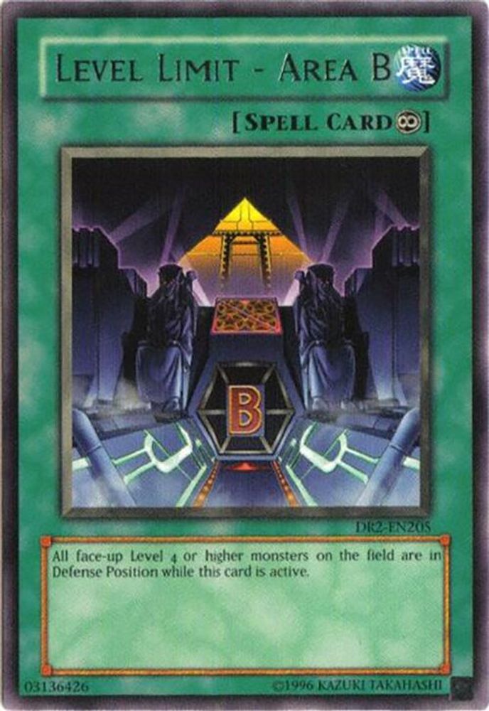 Level Limit - Area B (DR2-EN205) - Rare