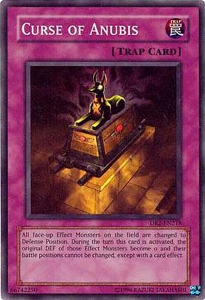 Curse of Anubis (DR2-EN218) - Super Rare