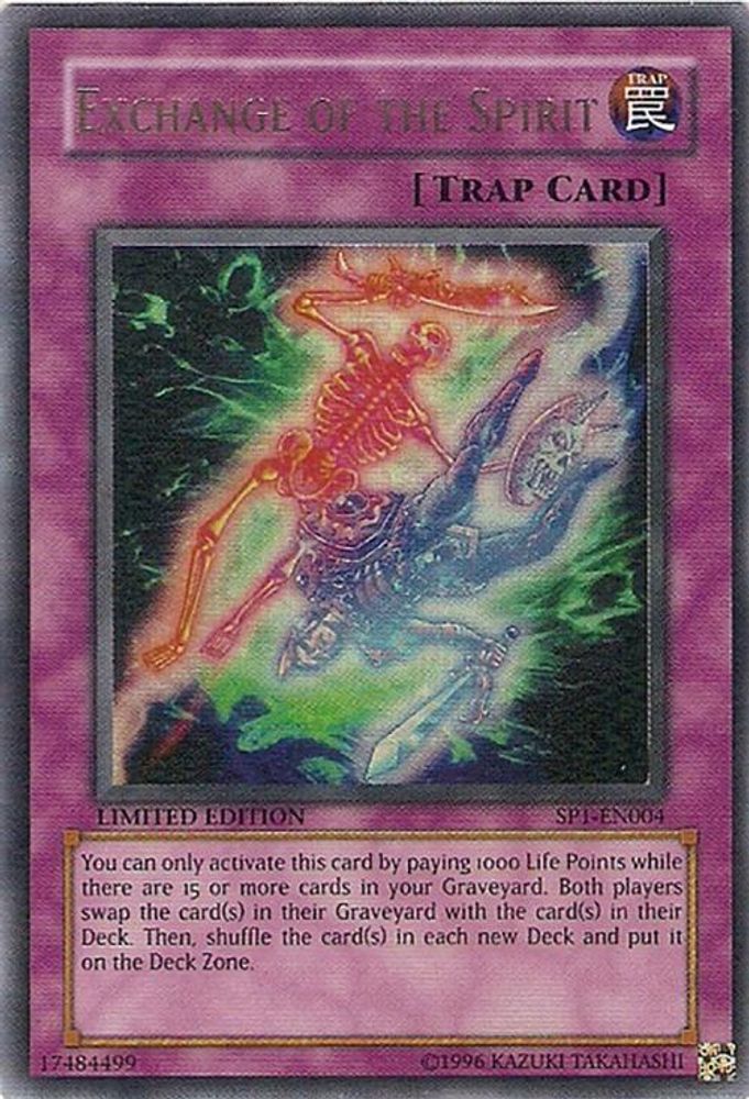 Exchange of the Spirit (SP1-EN004) - Ultra Rare
