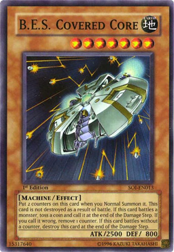 B.E.S. Covered Core (SOI-EN013) - Super Rare