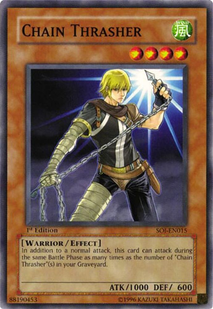 Chain Thrasher (SOI-EN015) - Common