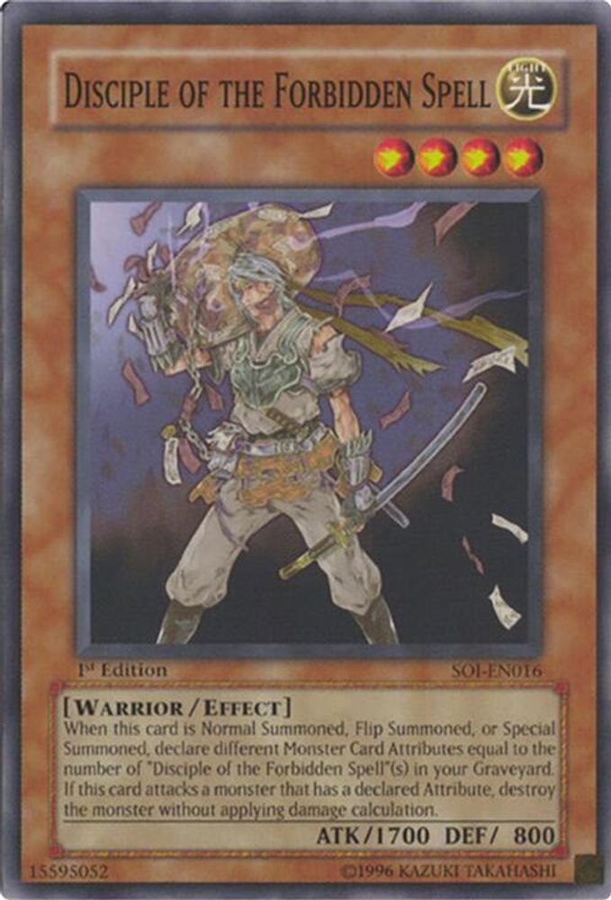Disciple of the Forbidden Spell (SOI-EN016) - Common