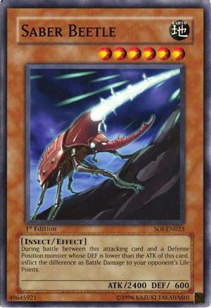 Saber Beetle (SOI-EN023) - Common