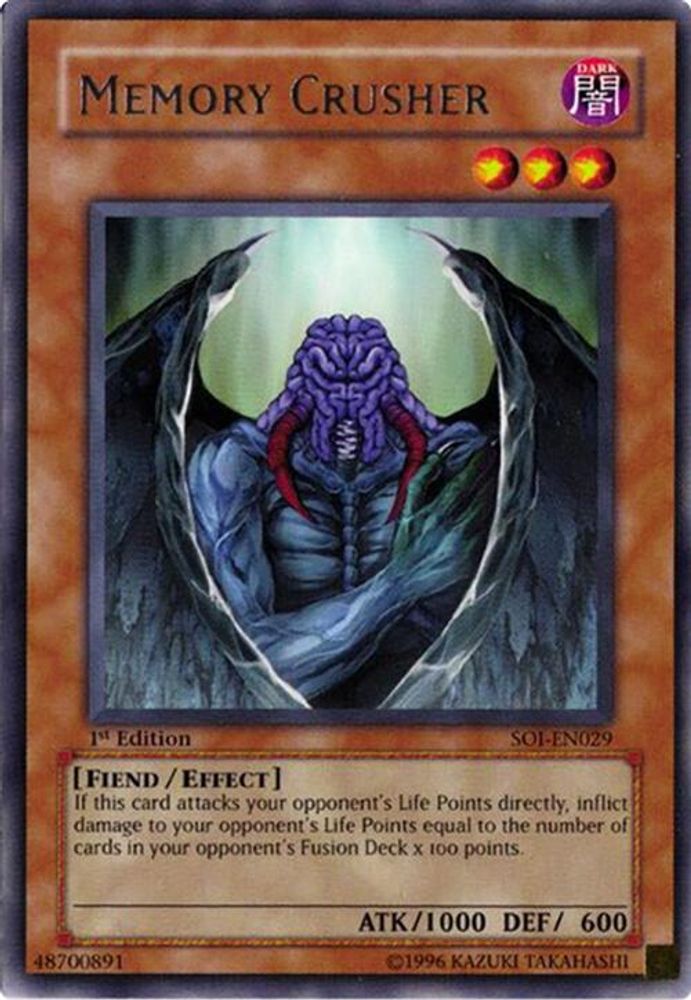 Memory Crusher (SOI-EN029) - Rare