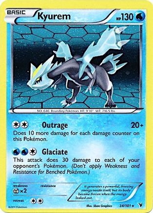 Kyurem (Cosmos Holo) 034/101  - Holofoil - Promo