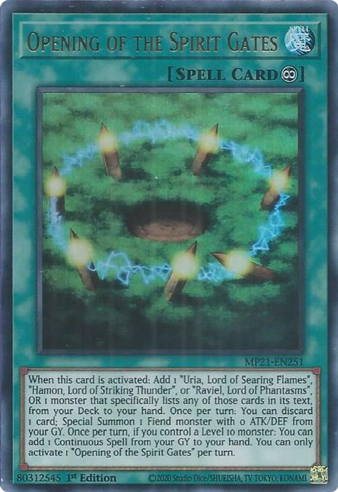 Opening of the Spirit Gates (MP21-EN251) - Ultra Rare