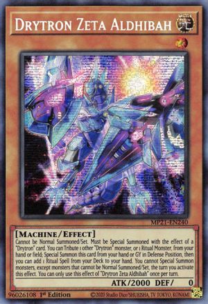 Drytron Zeta Aldhibah [MP21-EN240] Prismatic Secret Rare