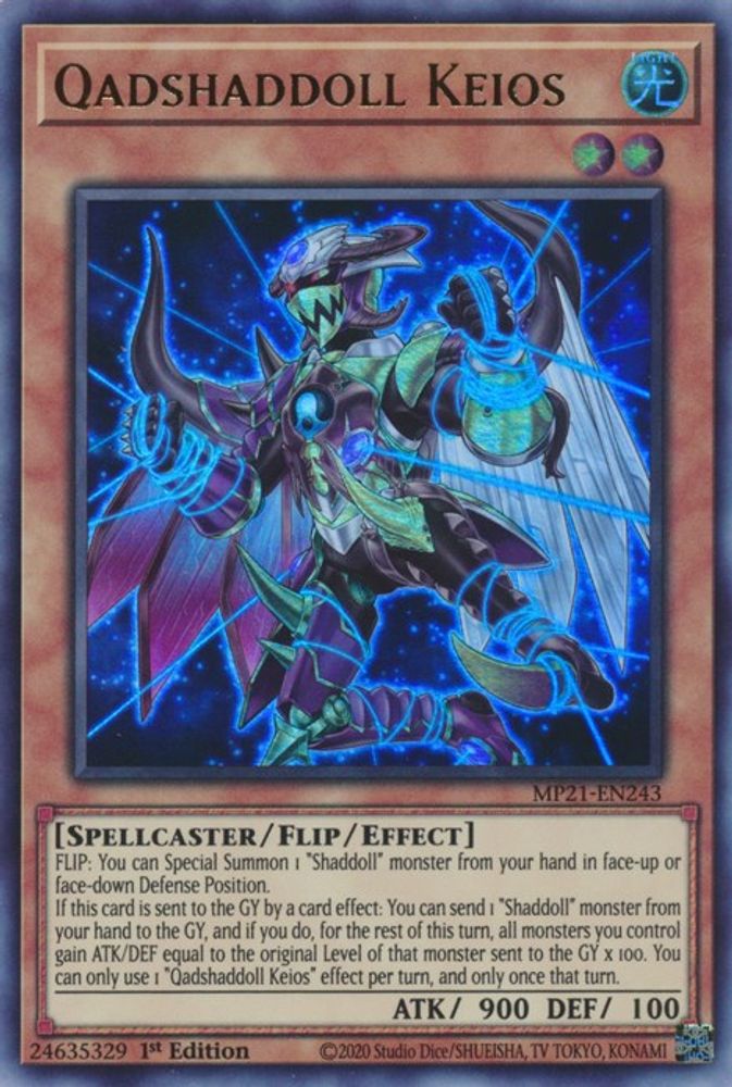 Qadshaddoll Keios (MP21-EN243) - Ultra Rare