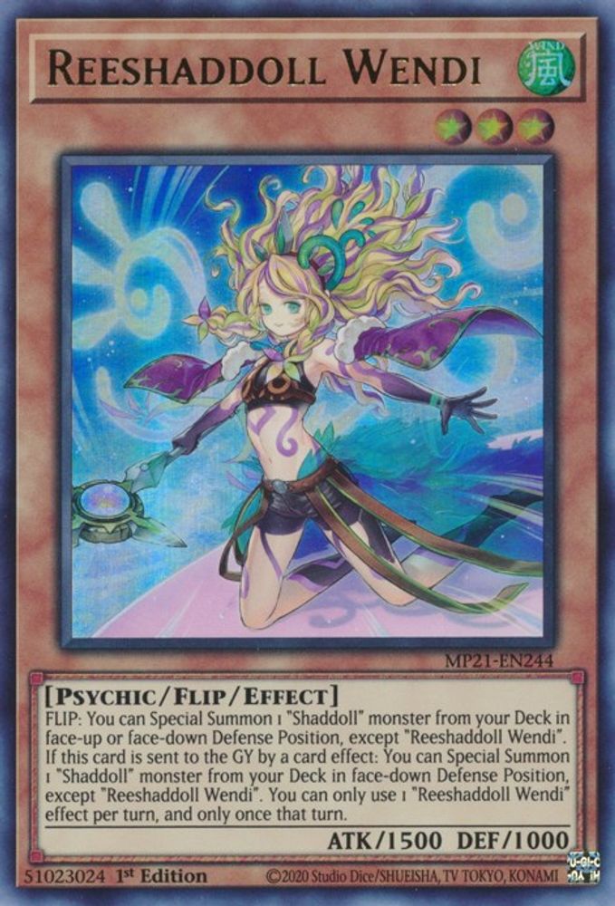 Reeshaddoll Wendi [MP21-EN244] Ultra Rare 