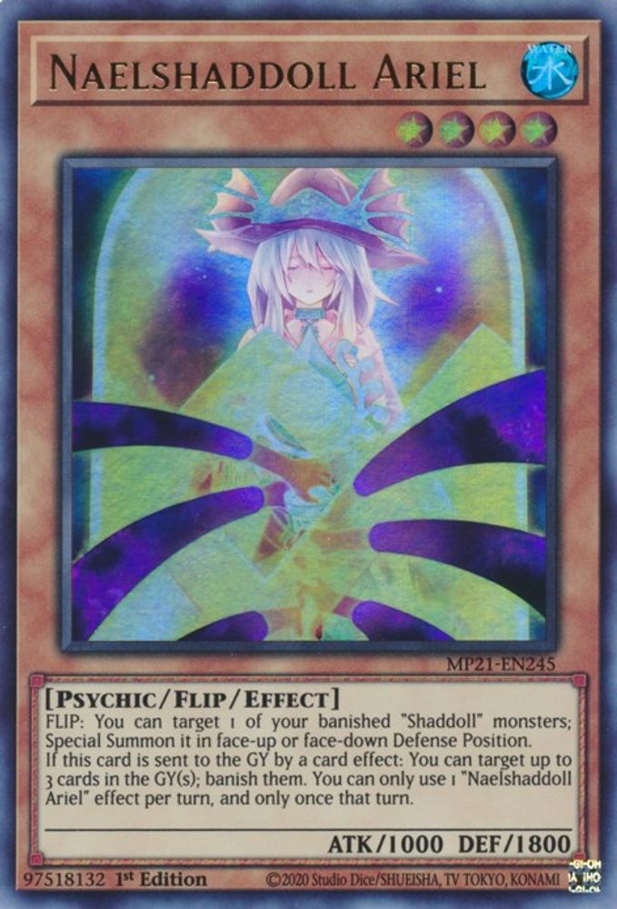 Naelshaddoll Ariel (MP21-EN245) - Ultra Rare