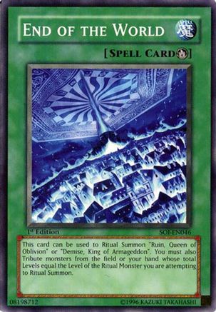 End of the World (SOI-EN046) - Common