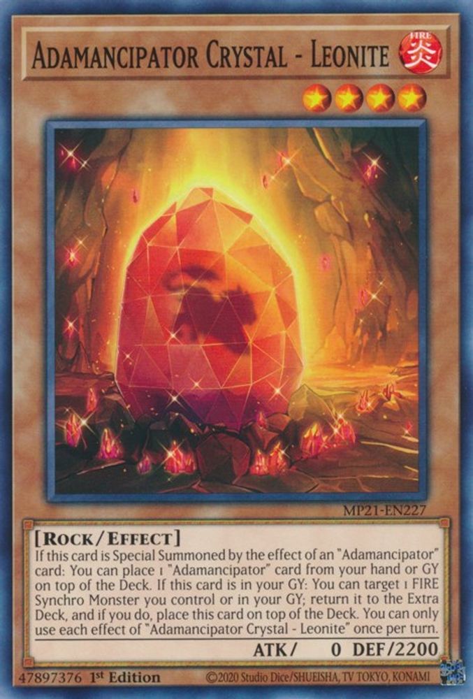 Adamancipator Crystal - Leonite (MP21-EN227) - Common