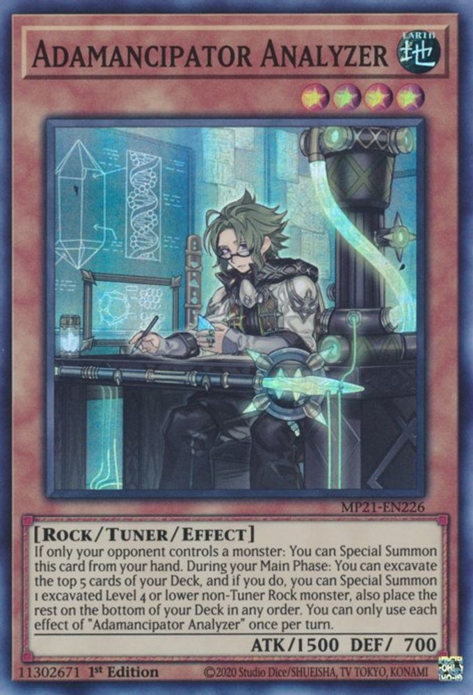 Analyseur Adamancipator [MP21-EN226] Super Rare 