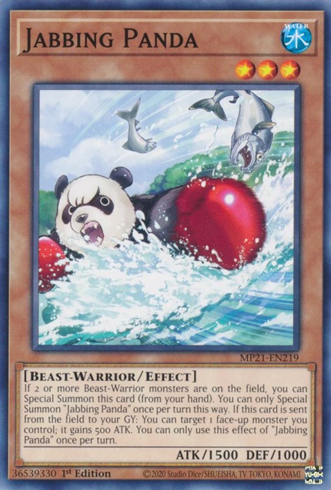 Jabbing Panda (MP21-EN219) - Common